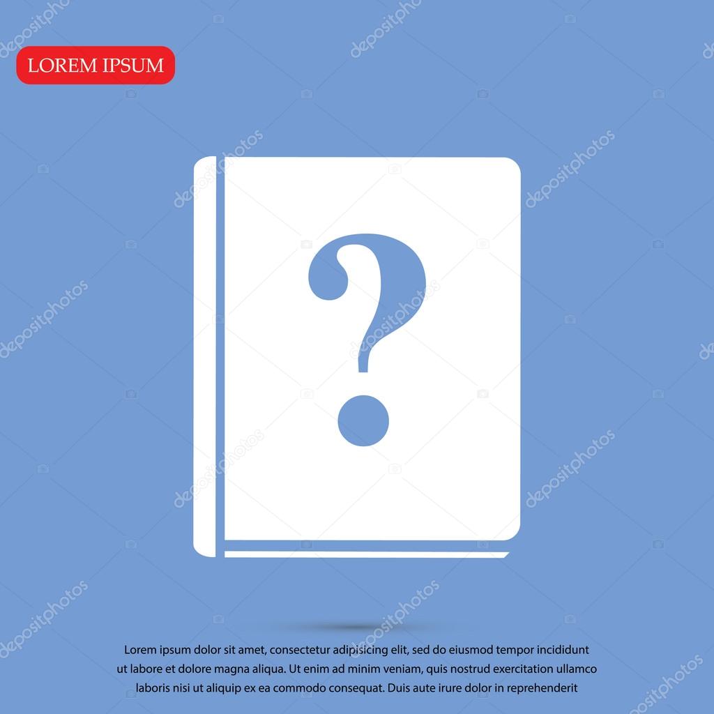 book and a question mark icon