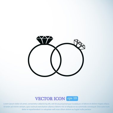 açık renkli halkalar simgesini