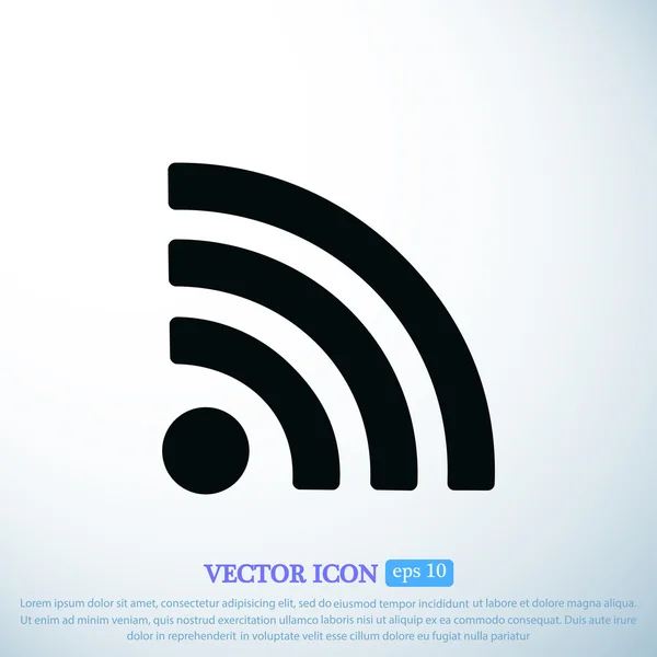 Icône vectorielle podcast — Image vectorielle