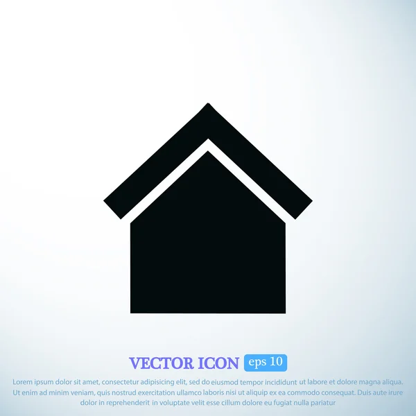 Home vector icon — Stock Vector