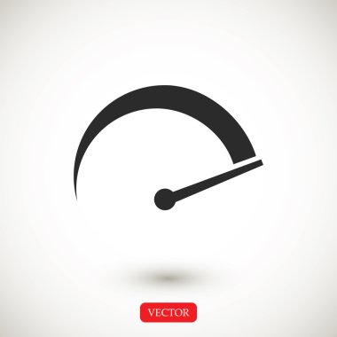 açık renkli hız göstergesi simgesi