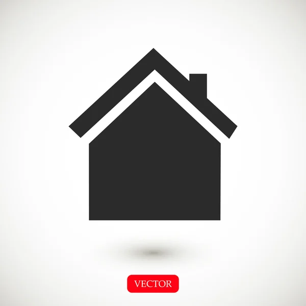 Huis teken pictogram — Stockvector