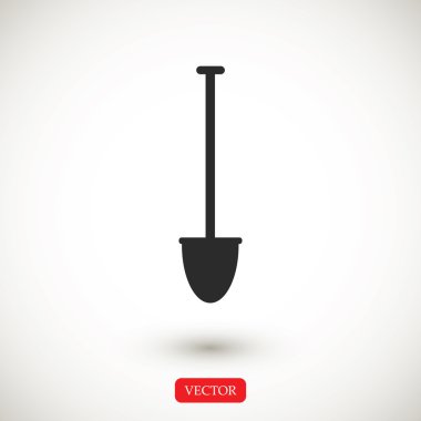 kürek vektör simgesi
