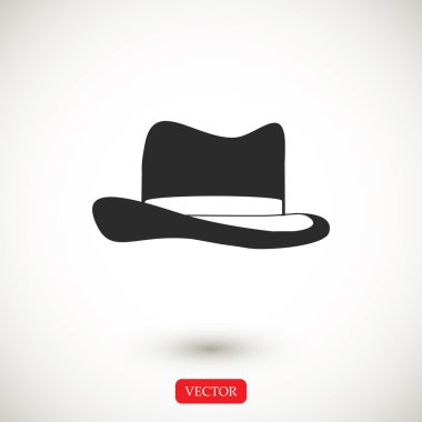 Açık renkli şapka simgesini