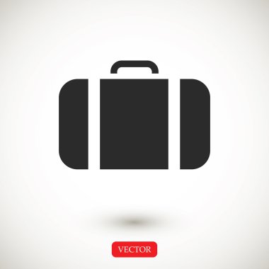 seyahat çantası simgesi