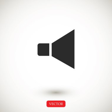 ses hoparlör simgesini