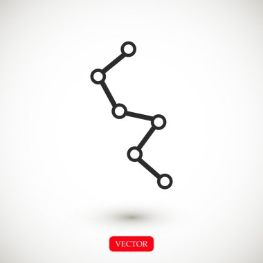 iş diyagram simgesi