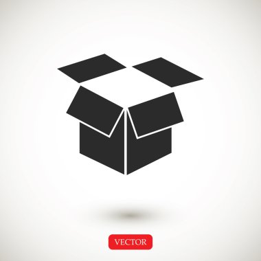 açılan kutu simgesi