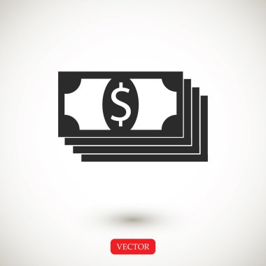 dolar faturaları simgesi