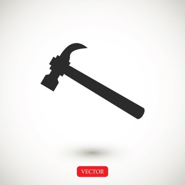 çekiç vektör simgesi