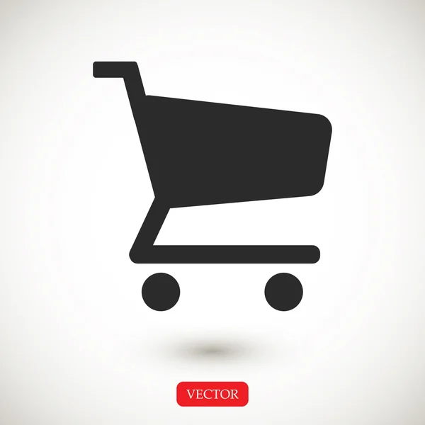 Alışveriş grafik vektör simgesi — Stok Vektör