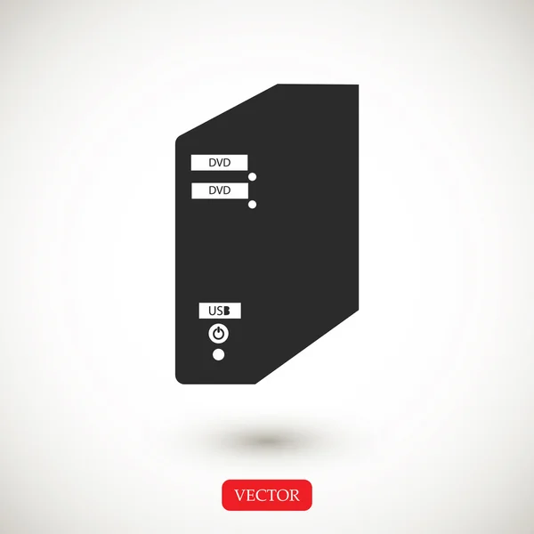 Computer processor icon — Stock Vector