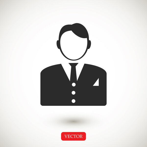 businessman vector icon