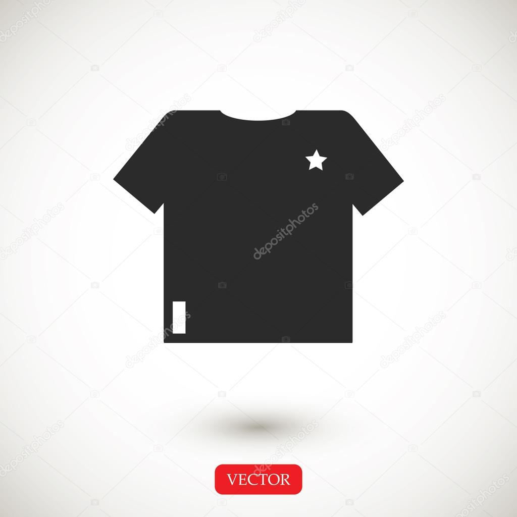 t-shirt vector icon