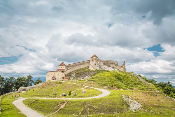 Fortaleza de Rasnov Transilvânia — Fotografia de Stock