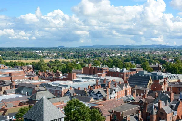Chester City havadan görünümü