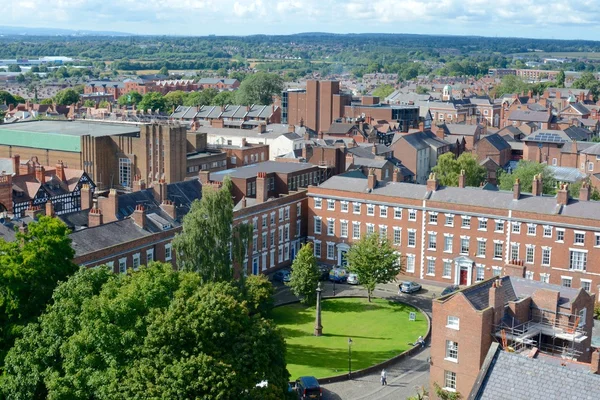 Chester City havadan görünümü
