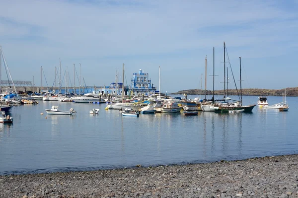 Las Galletas Harbour — Zdjęcie stockowe