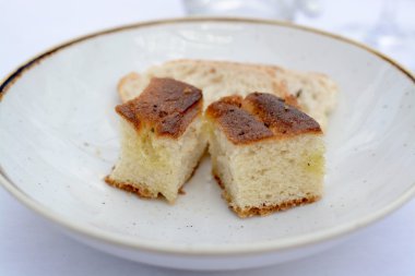 Focaccia ekmek starter 