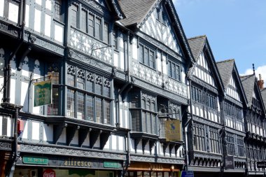 Chester şehir merkezinin 