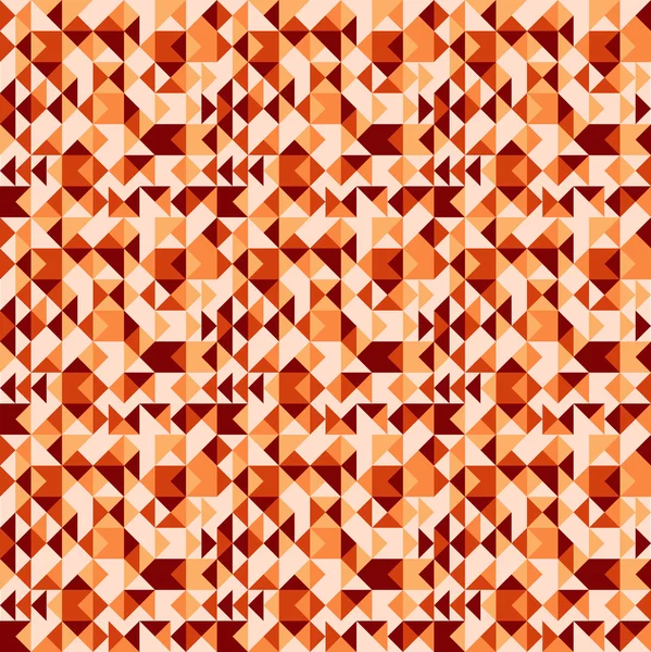 Turuncu kırmızı üçgen soyut geometrik desen
