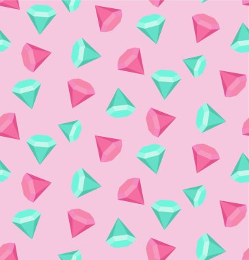 Dikişsiz kristal desen