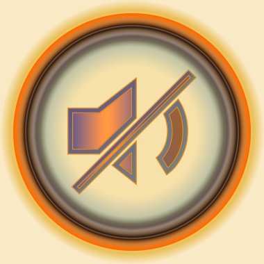 Güzel ses ayarı simgesi sessiz