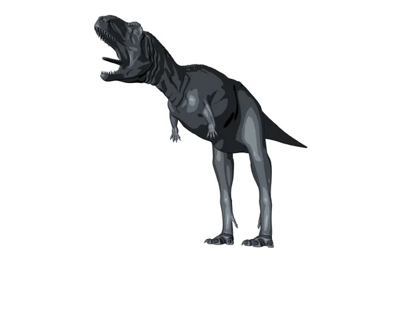 3d schizzo rendering di un dinosauro — Foto Stock