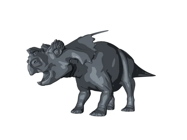 3d esboço renderização de um dinossauro — Fotografia de Stock