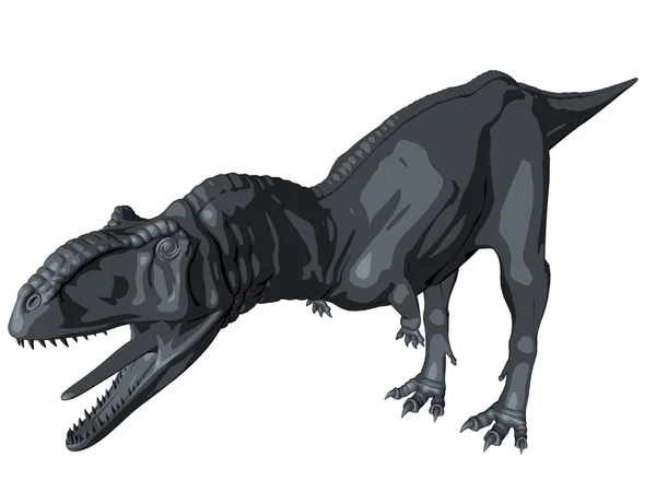 3D vázlat viszonoz egy dinoszaurusz — Stock Fotó