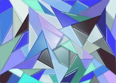 bir arka plan veya diğer kullanım olarak kullanılmak üzere soyut 2d çizimde