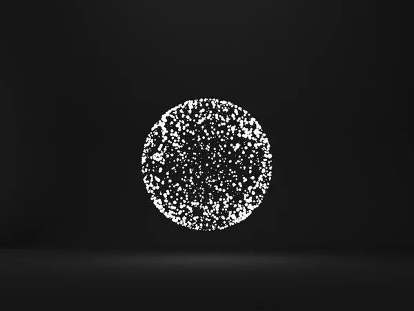 Esfera 3D brillante — Foto de Stock