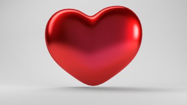 Red 3d Shiny heart