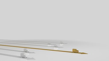 3D rekabet kavramı: hızlı teslimat