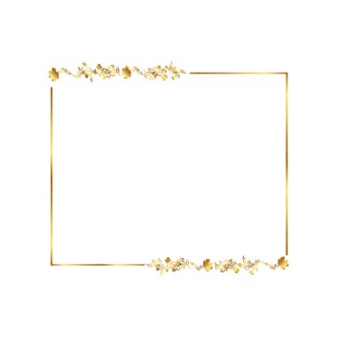 Zarif Altın Çerçeve