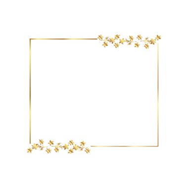 Suluboya çiçekli çerçeve arka plan