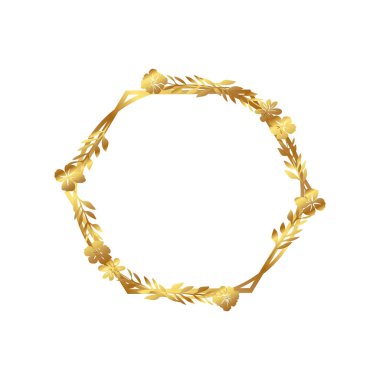 Kart şablonu dizaynı çiçek çerçevesi Minimalist düğün davetiyesi