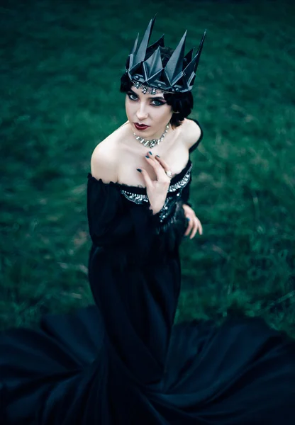 Dark evil queen — Stock Photo, Image