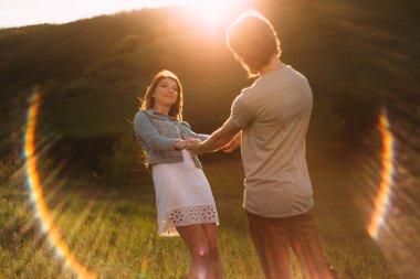 iki genç aşığın