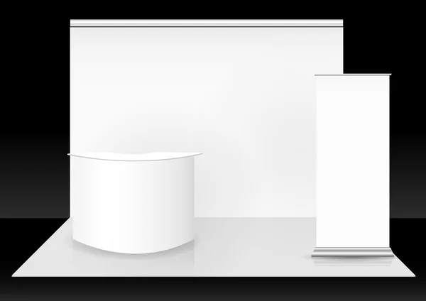 トレード ショーのブース — ストックベクタ