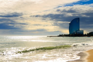 Barcelona, Barceloneta Beach Spainview