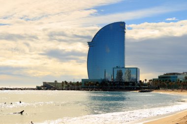 Barcelona, Barceloneta Beach Spainview