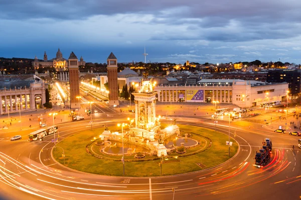 Havadan görünümü, Barcelona, İspanya