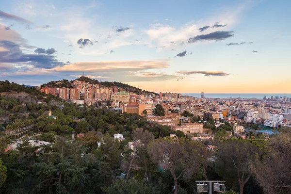 Vista panorámica de Barcelona — Foto de Stock