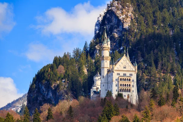 Castelo de Neuschwanstein famoso — Fotografia de Stock