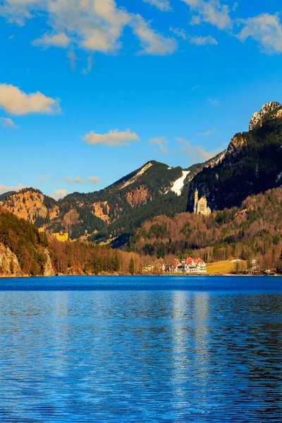 Alpsee-Landschaft — Stockfoto