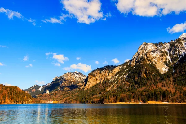 Alpsee-Landschaft — Stockfoto