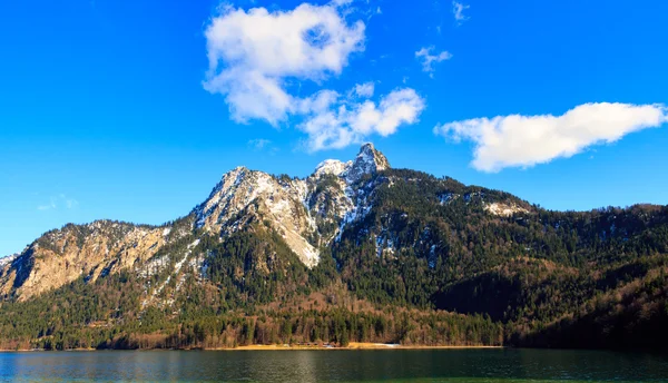 Alpsee paisagem lago — Fotografia de Stock