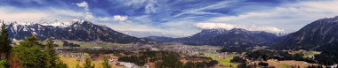 Bir Reutte panoramik görünüm 