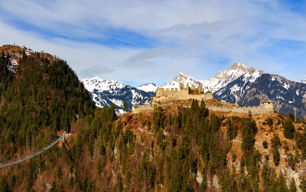 Pohled na krajinu Alp — Stock fotografie